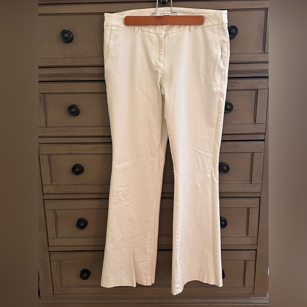 mercer & madison cream flare pants Sz 8